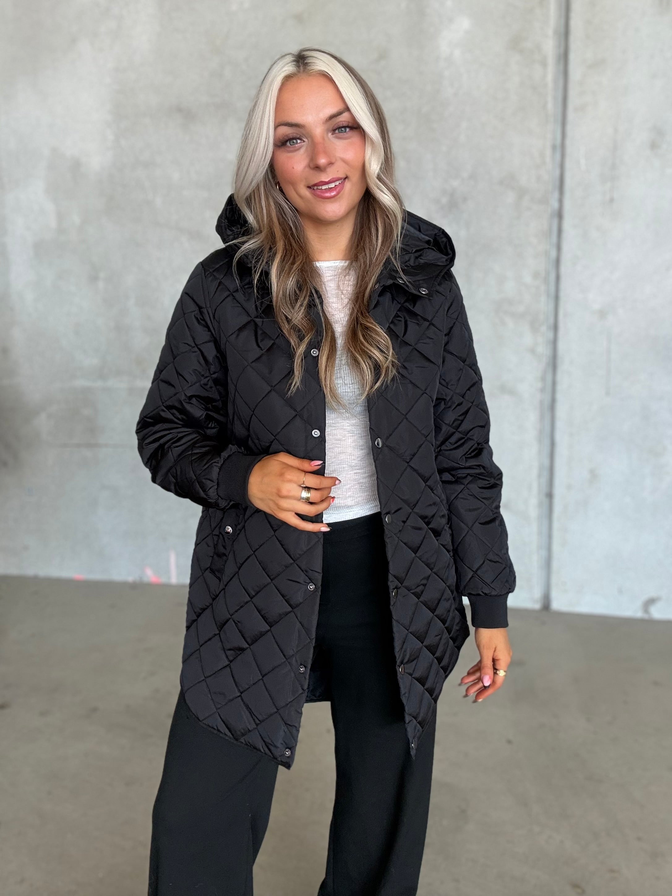 VITATE Coat - Black Beauty